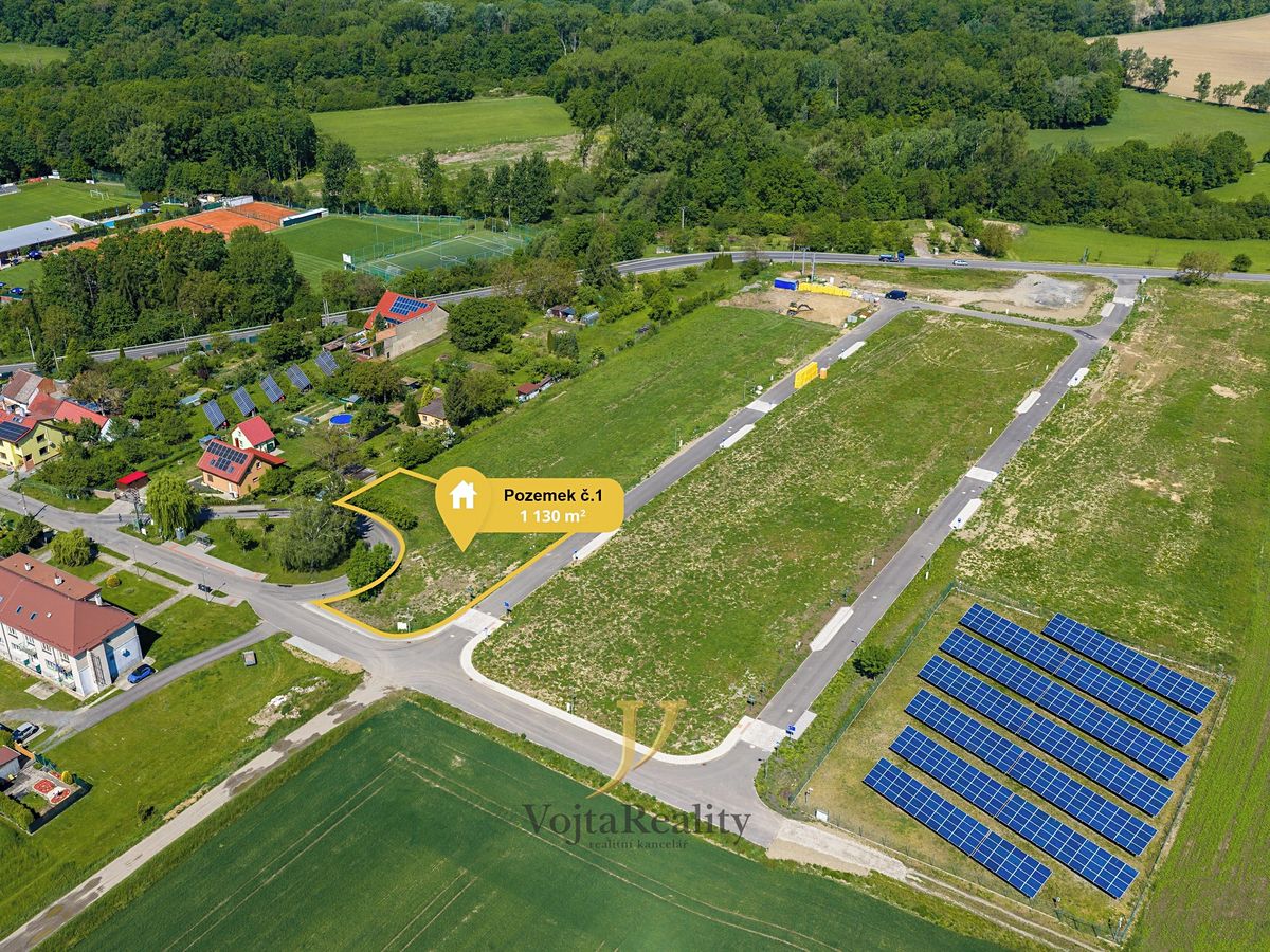 Prodej stavebního pozemku 1130 m²