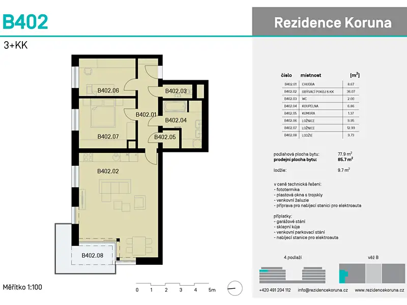 Prodej bytu 3+kk 85 m², Nové Město nad Metují – náhled fotky 2