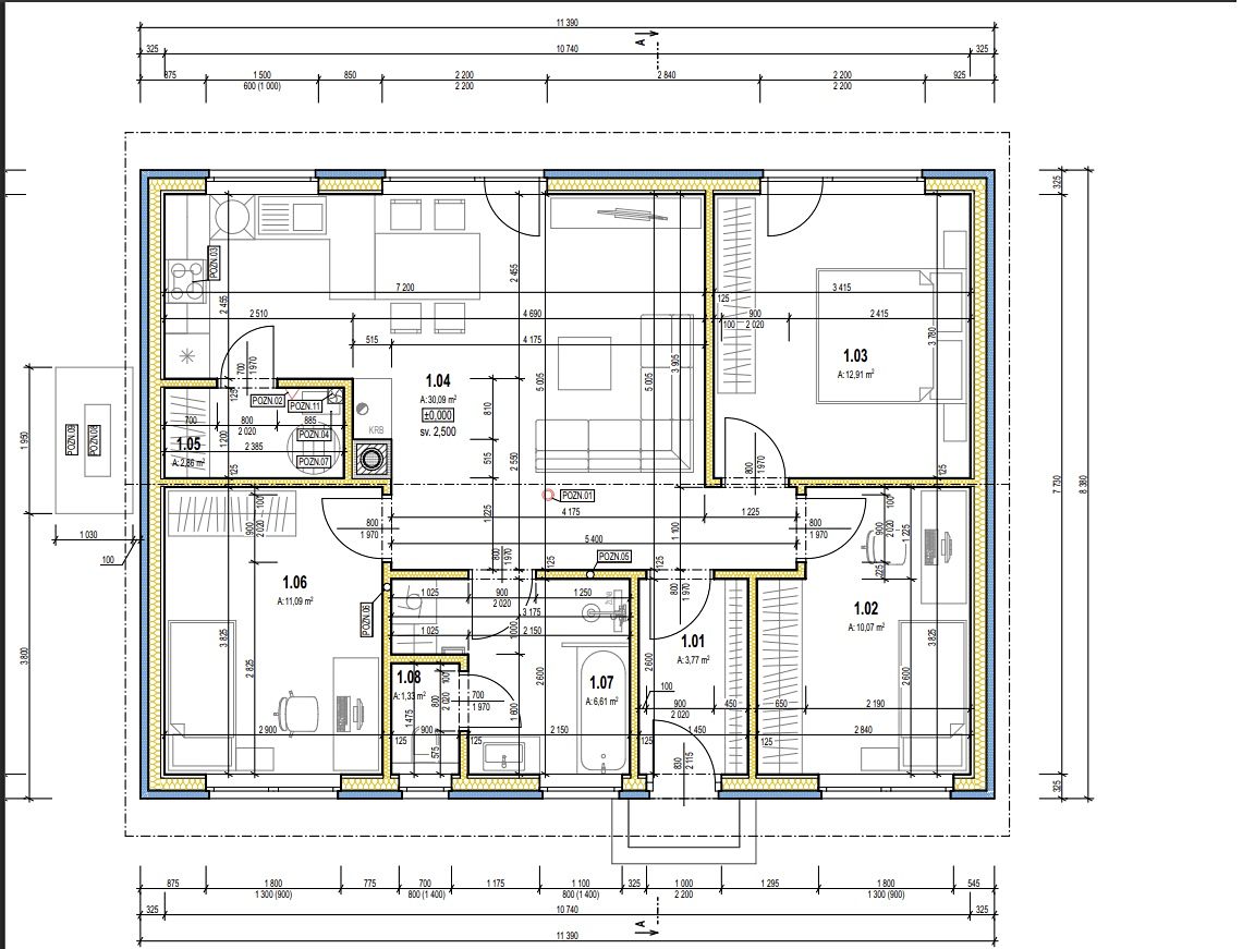 Prodej rodinného domu 79 m², pozemek 749 m² – fotografie 4