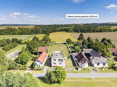 Prodej  vícegeneračního domu 171 m², pozemek 2 055 m²