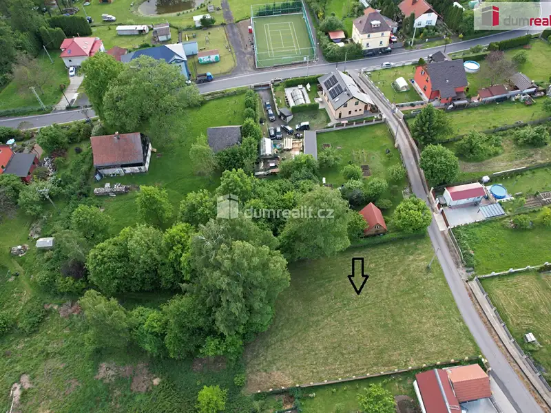 Prodej stavebního pozemku 1043 m², Veselé – náhled fotky 3