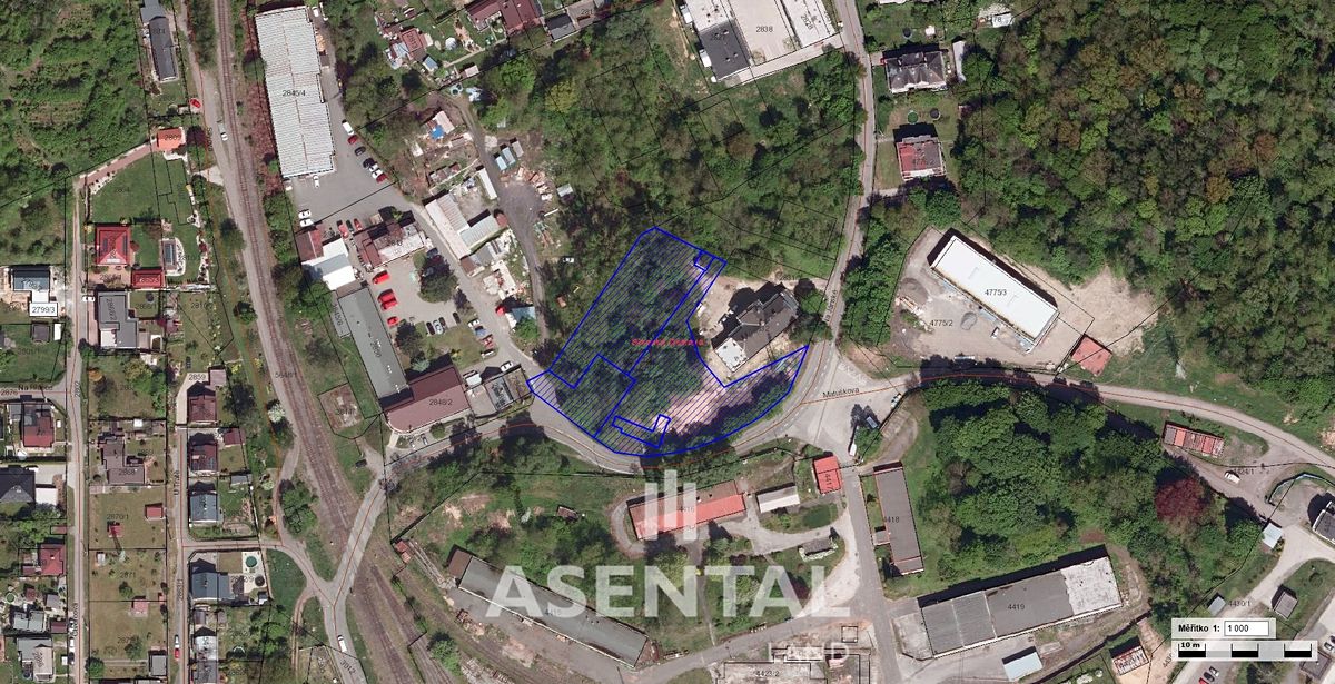Prodej stavebního pozemku 4449 m²