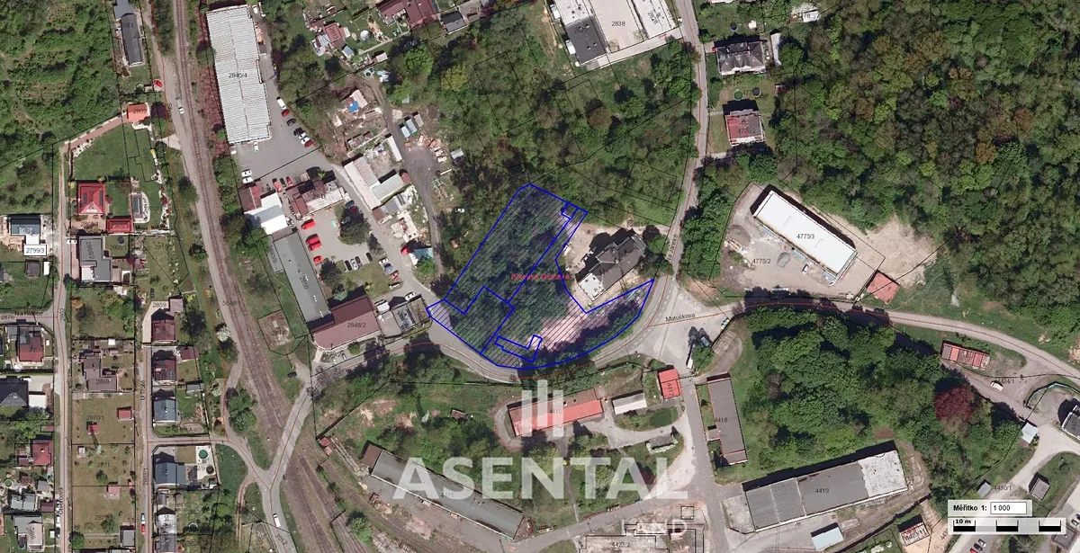 Prodej stavebního pozemku 4449 m²