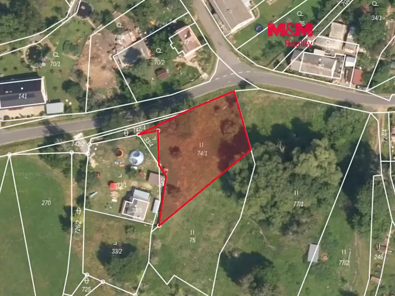 Prodej louky 1051 m², Lovečkovice – náhled fotky 1