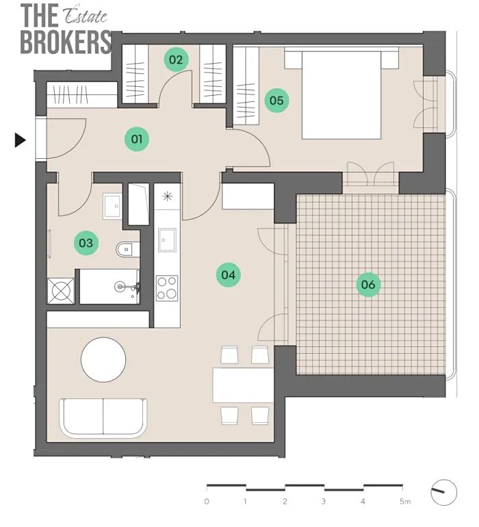 Prodej bytu 2+kk 55 m² – fotografie 2