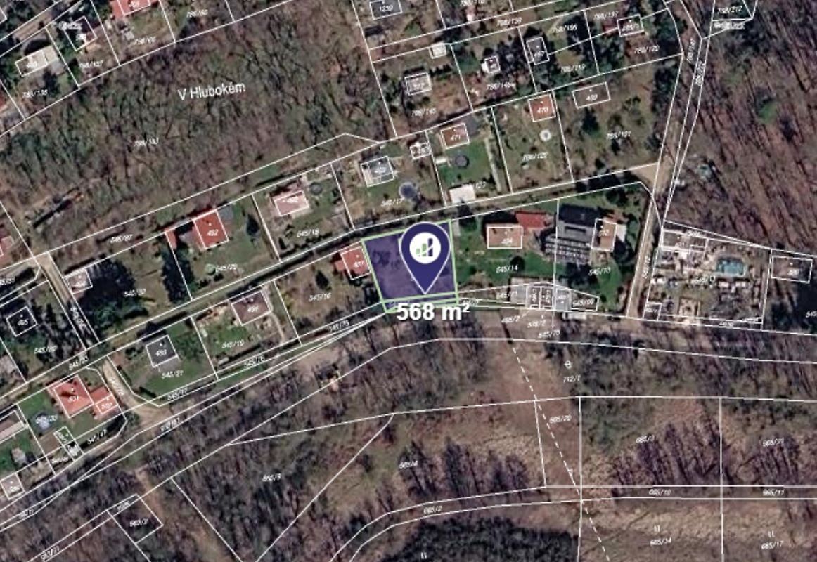 Prodej stavebního pozemku 568 m², Nučice – fotka 1 z 3