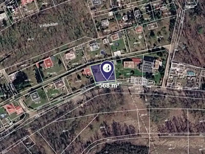 Prodej stavebního pozemku 568 m², Nučice – náhled fotky 1