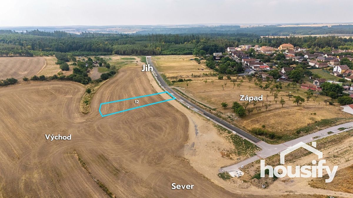 Prodej stavebního pozemku 1629 m² – fotografie 3