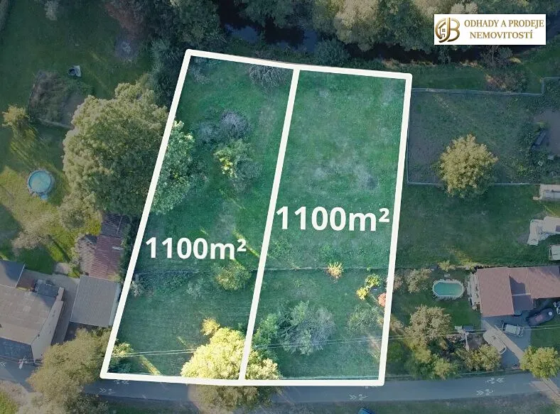 Prodej stavebního pozemku 1100 m²