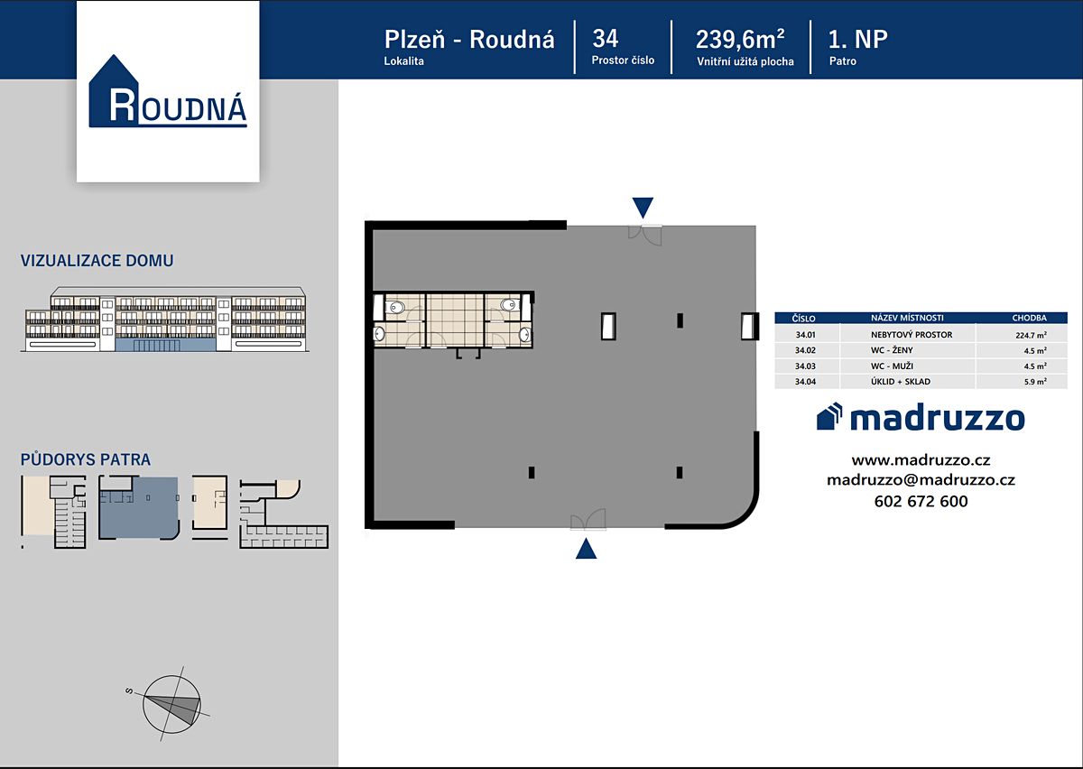 Prodej obchodního prostoru 239 m² – fotografie 5