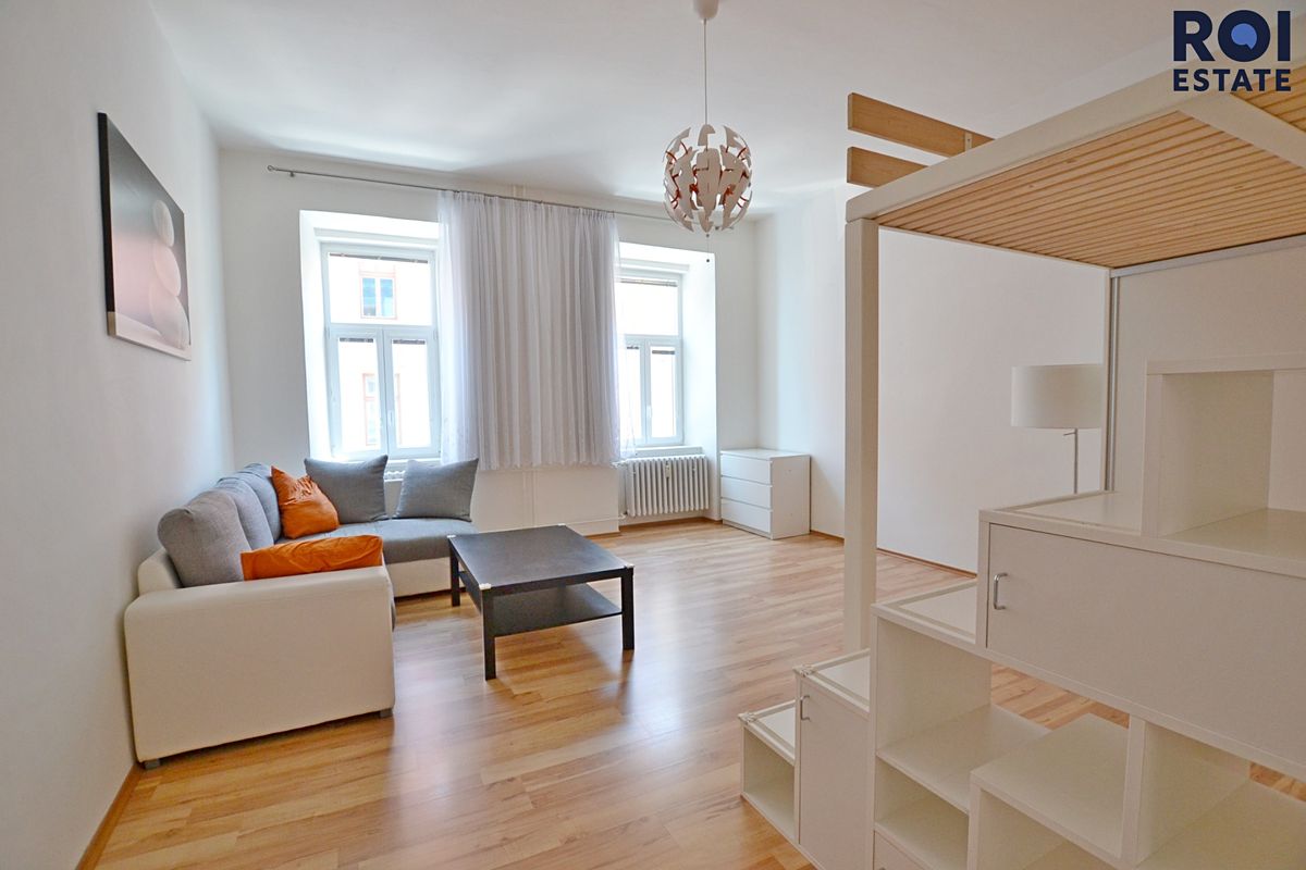 Pronájem bytu 1+1 43 m²