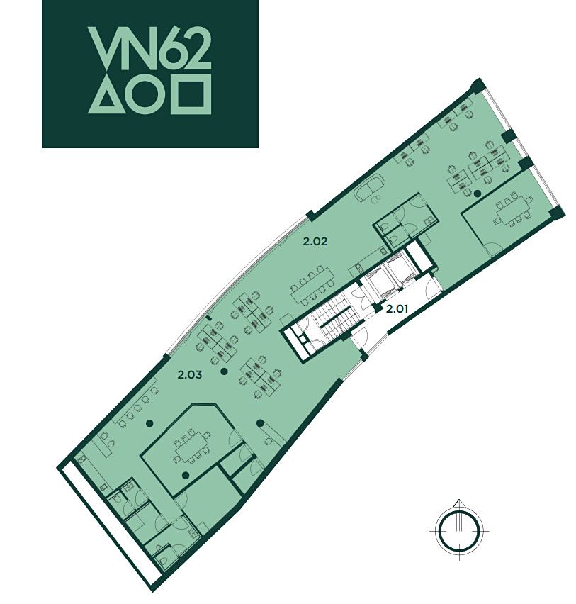 Pronájem kanceláře 326 m² – fotografie 3