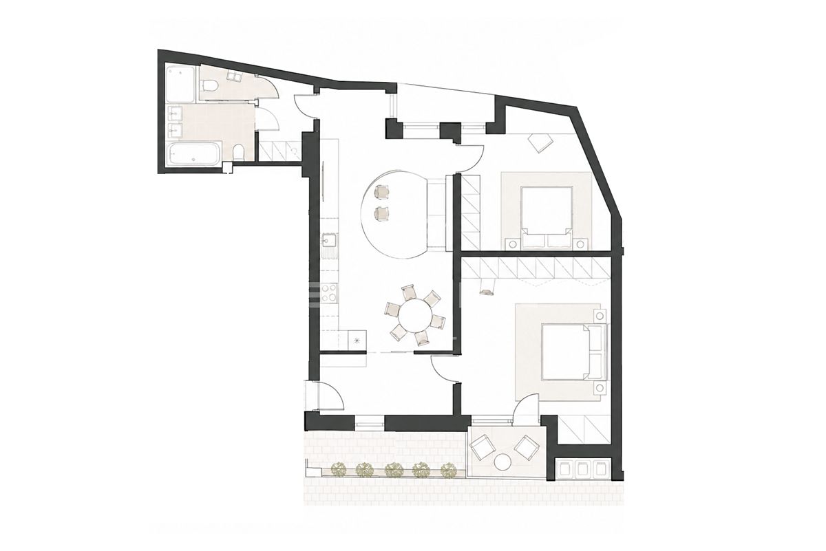 Pronájem bytu 3+kk 94 m² – fotografie 4