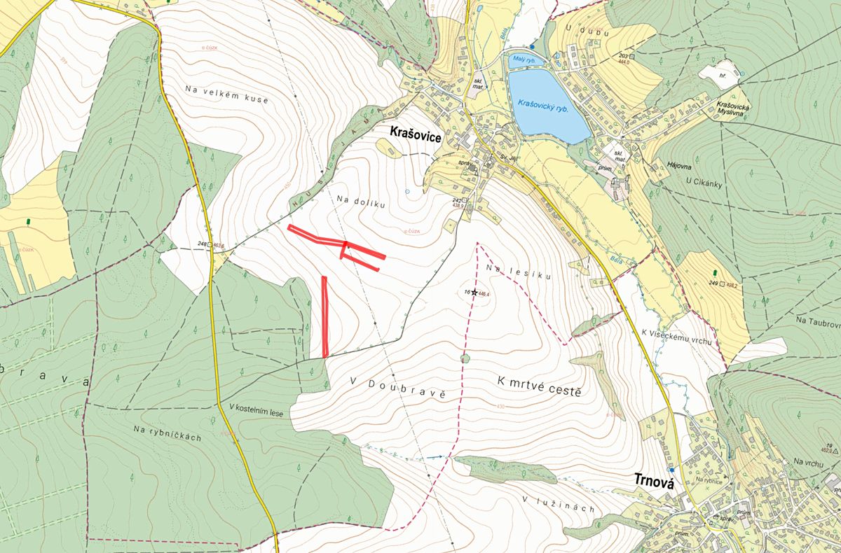 Prodej pole 5491 m² – fotografie 2