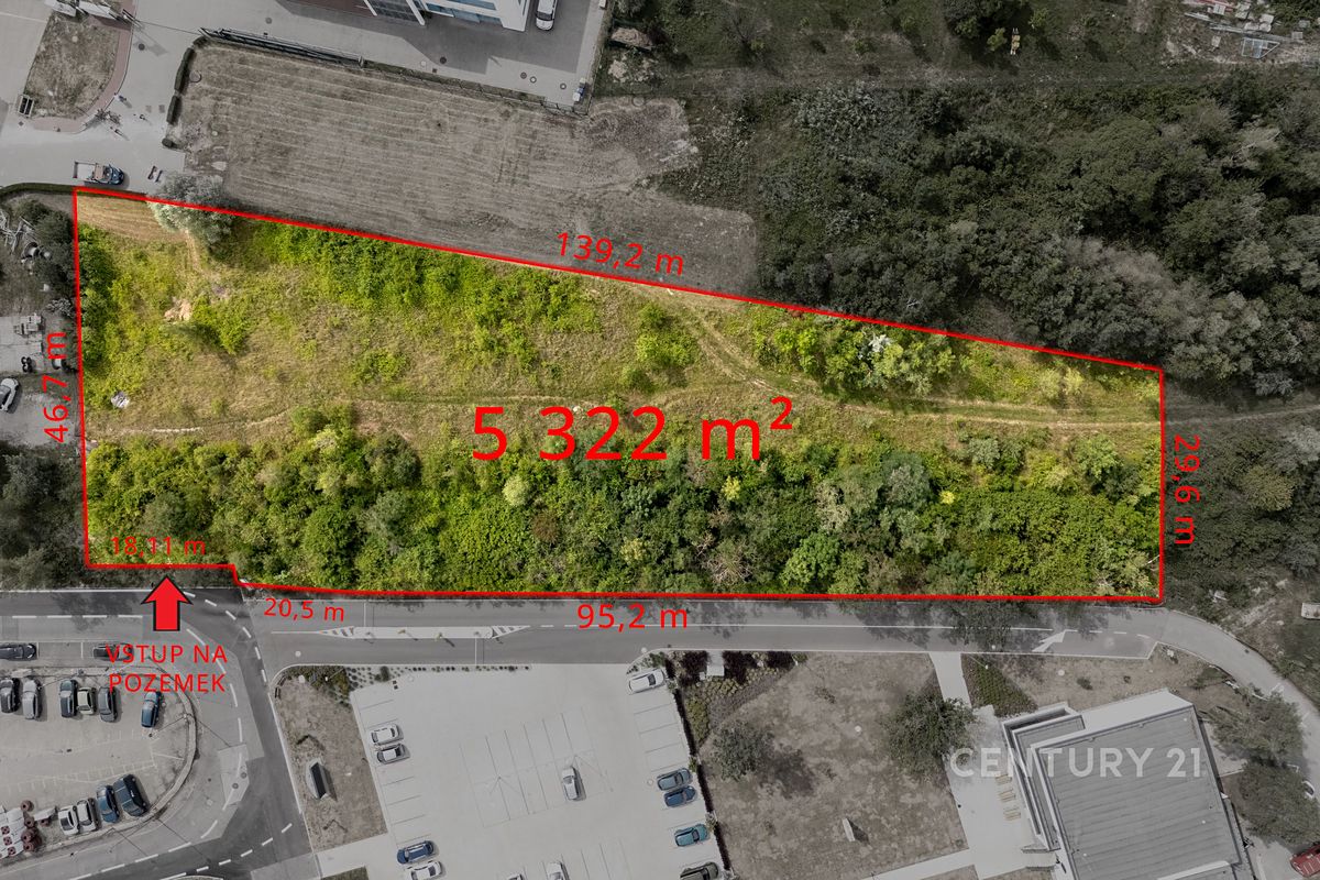 Prodej komerčního pozemku 5322 m² – fotografie 5