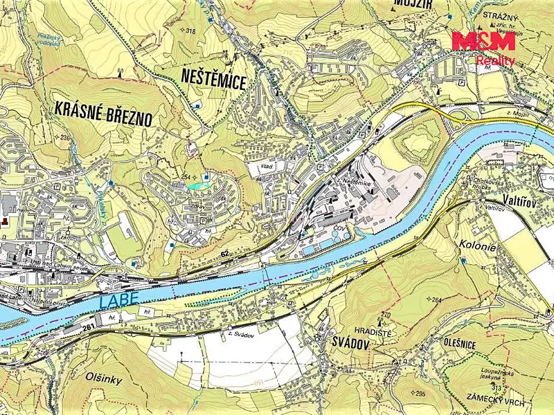 Prodej louky 3033 m², Ústí nad Labem – náhled fotky 2