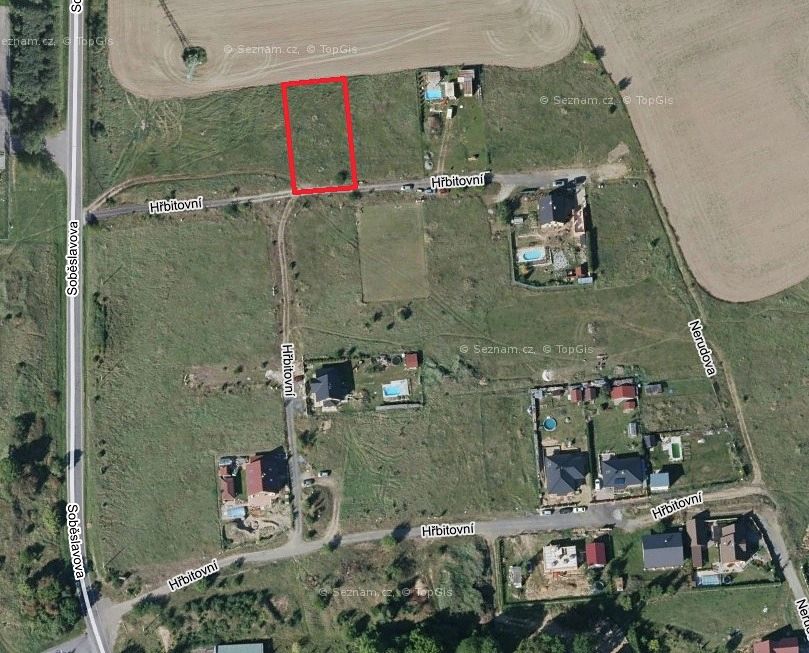 Prodej stavebního pozemku 1000 m² – fotografie 3