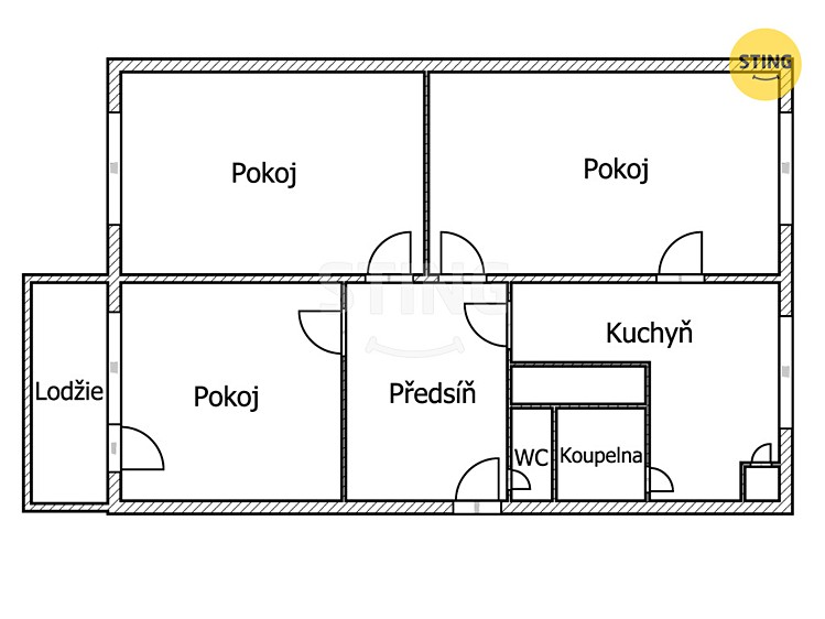 Wohnung 3+1 zum Kauf, 74 m² (20 von 20)