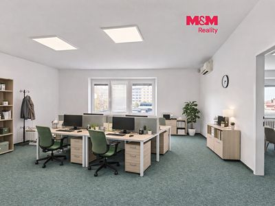 Pronájem kanceláře 77 m²