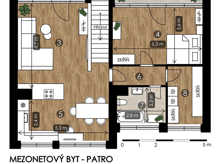 Wohnung 3+kk zum Kauf, 109 m² (5 von 29)