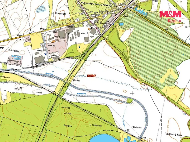 Prodej pozemku 403 m², Bzenec – náhled fotky 2