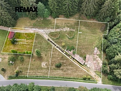 Prodej  stavebního pozemku 670 m²