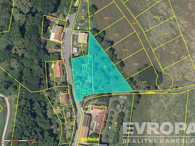Prodej  stavebního pozemku 2 907 m²