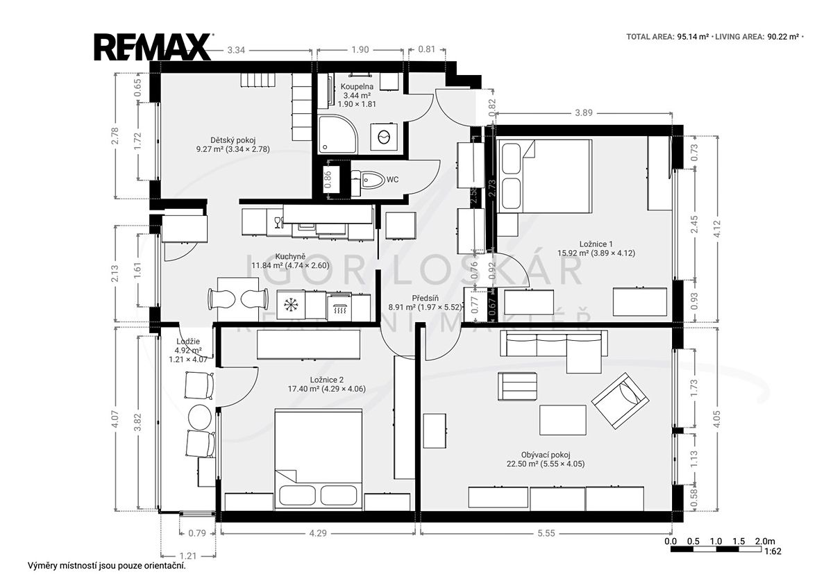 Prodej bytu 4+1 111 m² – fotografie 3
