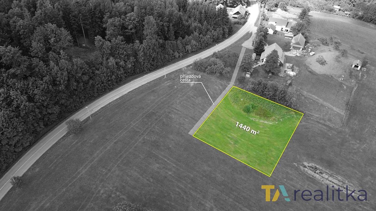 Prodej stavebního pozemku 1440 m²