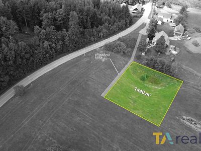 Prodej stavebního pozemku 1440 m²