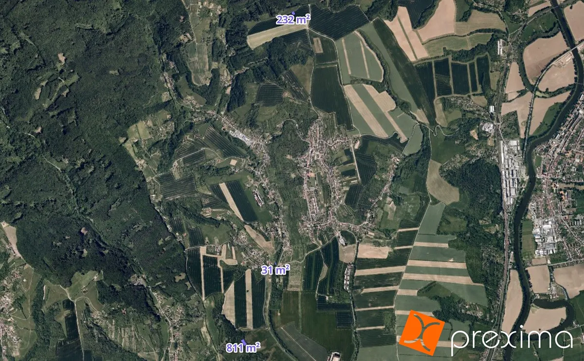 Prodej podílu 1/2 lesa 344 m²