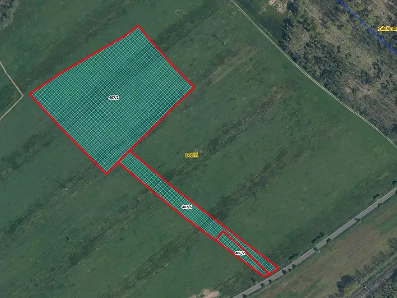 Prodej pole 23921 m², Dobříň – náhled fotky 1