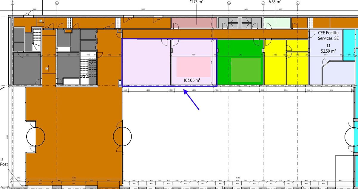 Pronájem kanceláře 135 m² – fotografie 3