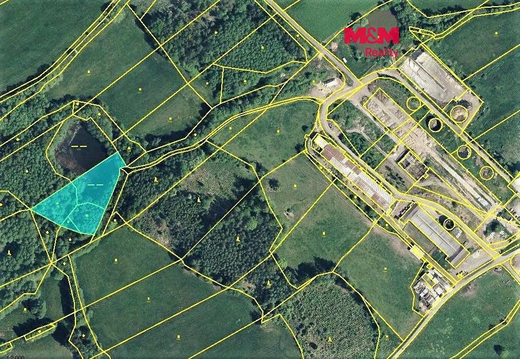 Prodej louky 3789 m², Dolní Brusnice – fotka 1 z 3