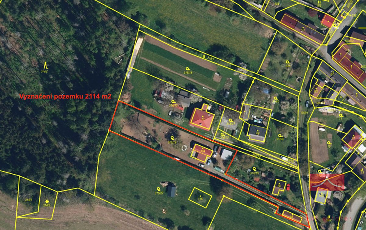 Prodej rodinného domu 43 m², pozemek 2114 m² – fotografie 4