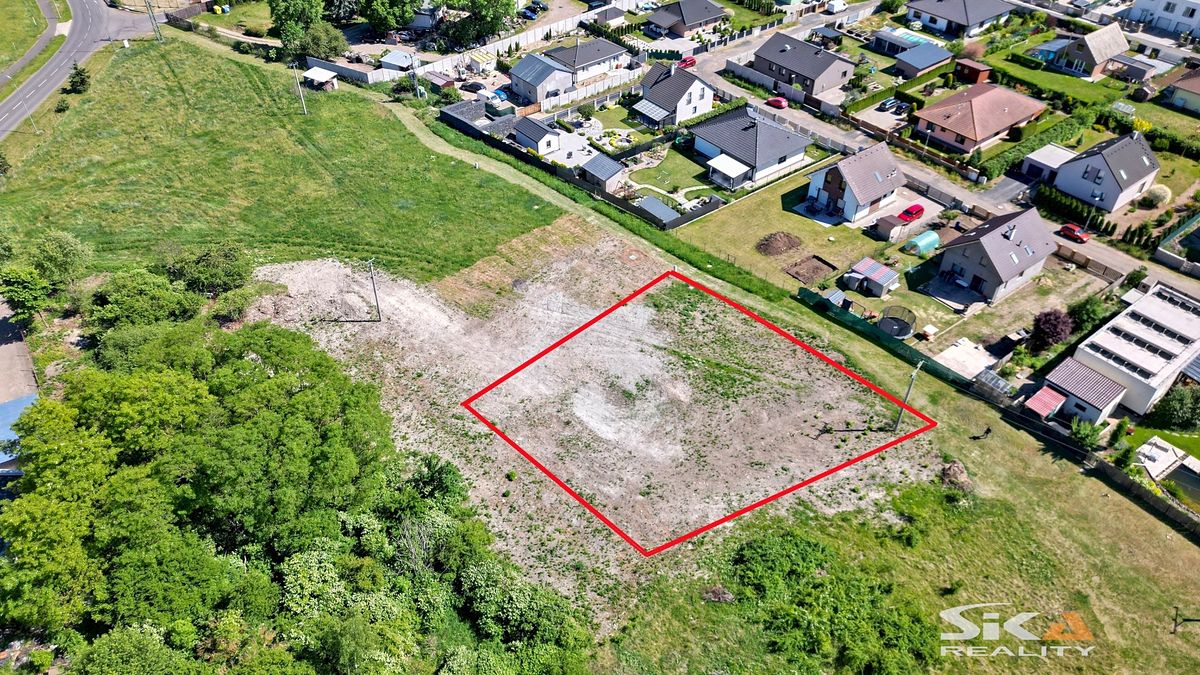 Prodej stavebního pozemku 1065 m², Dobroměřice – fotka 1 z 3
