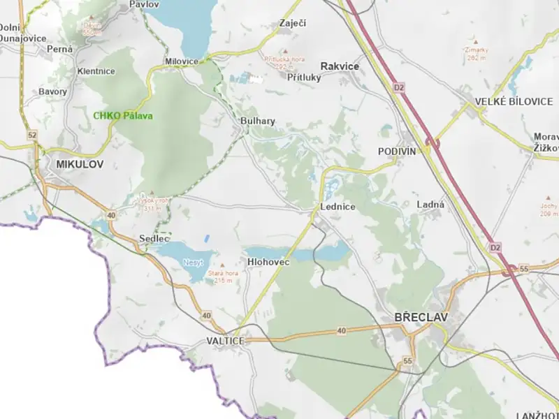 Prodej sadu, vinice 35932 m², Sedlec – náhled fotky 3