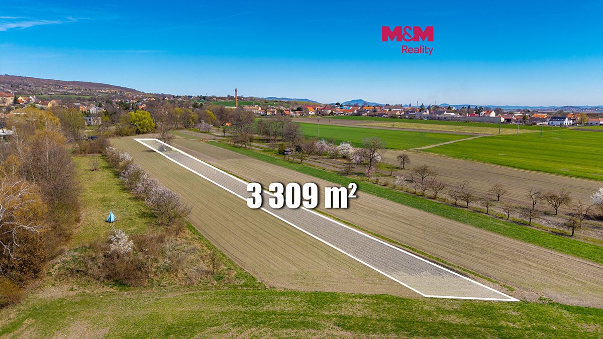 Prodej zahrady 3309 m², Třebenice – fotka 1 z 3