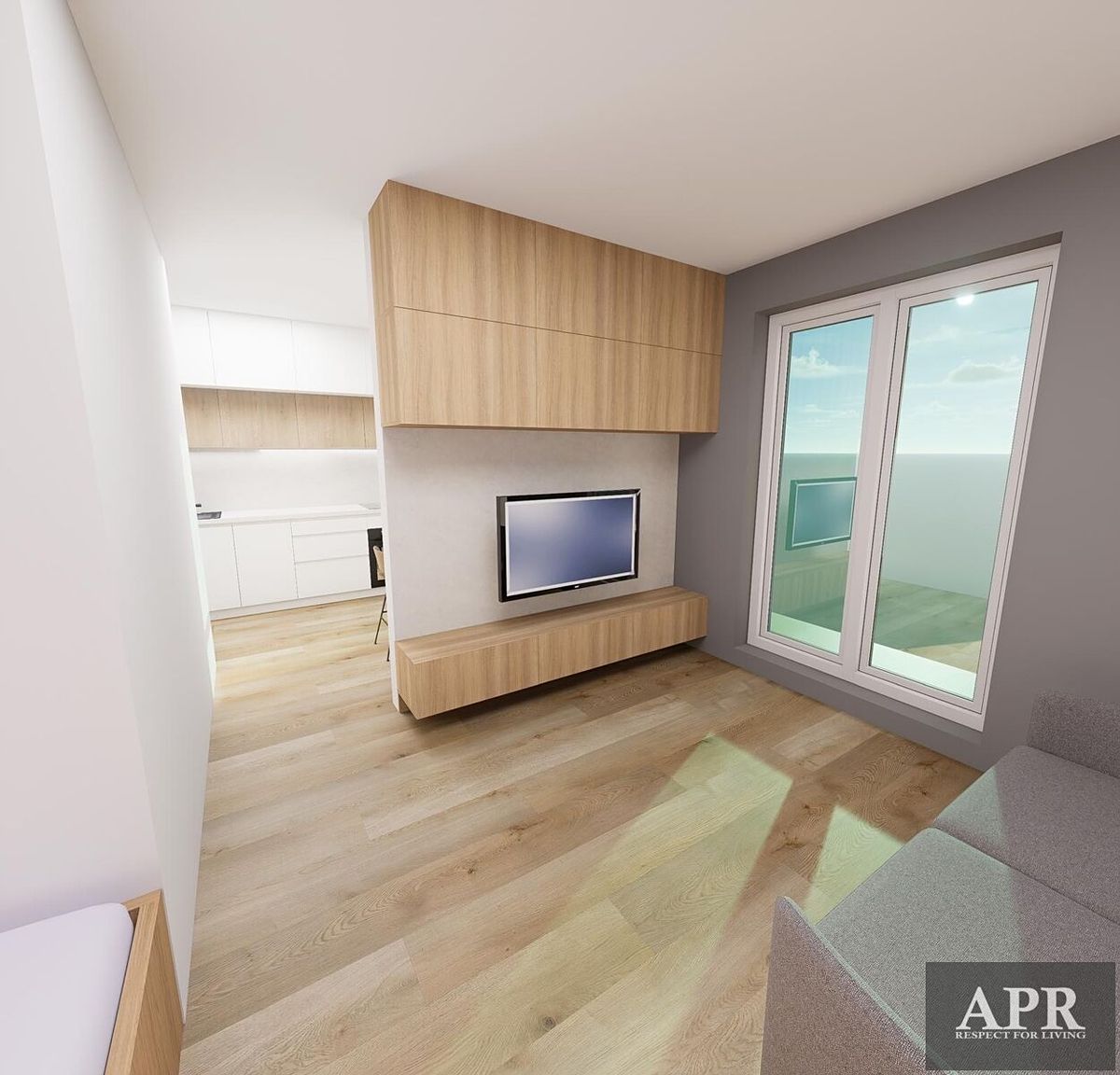 Pronájem bytu 1+1 29 m²