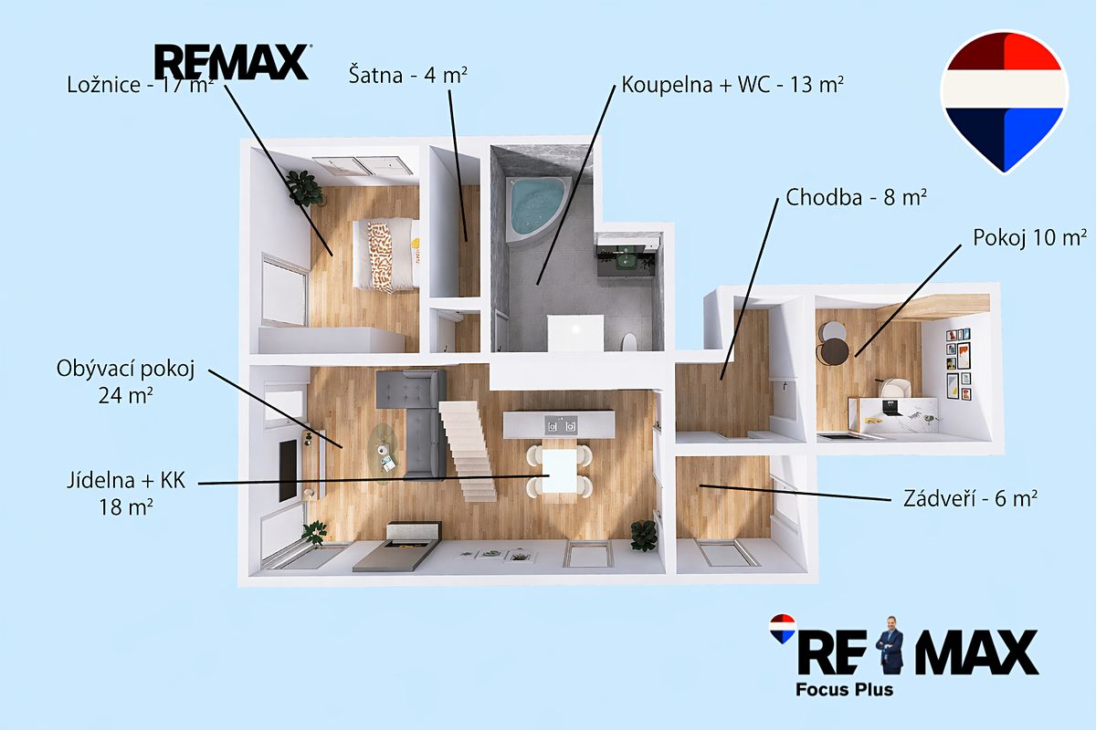 Prodej rodinného domu 154 m², pozemek 550 m² – fotografie 5
