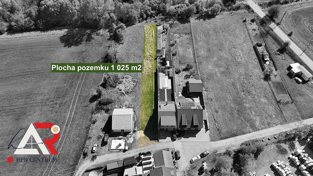Prodej stavebního pozemku 1025 m² – fotografie 2