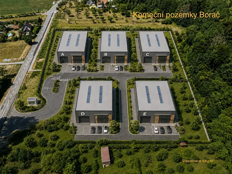 Prodej komerčního pozemku 2983 m², Borač – náhled fotky 3