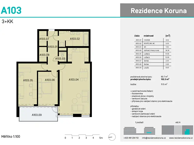 Prodej bytu 3+kk 102 m², Nové Město nad Metují – náhled fotky 2