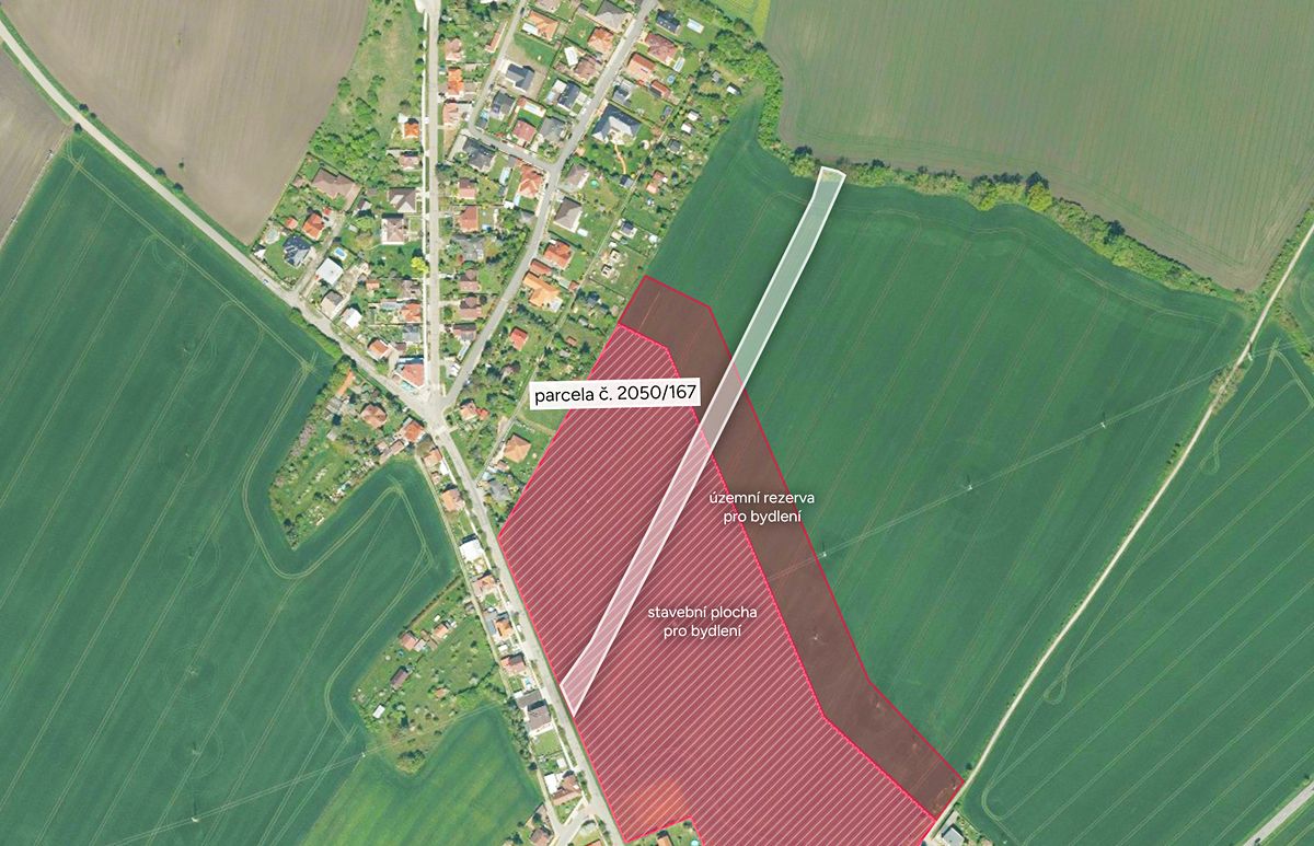 Prodej stavebního pozemku 5506 m² – fotografie 2