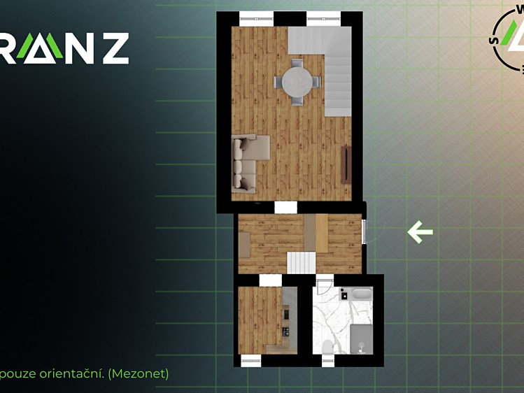 Pronájem bytu 2+1, 75 m² (4 z 21)