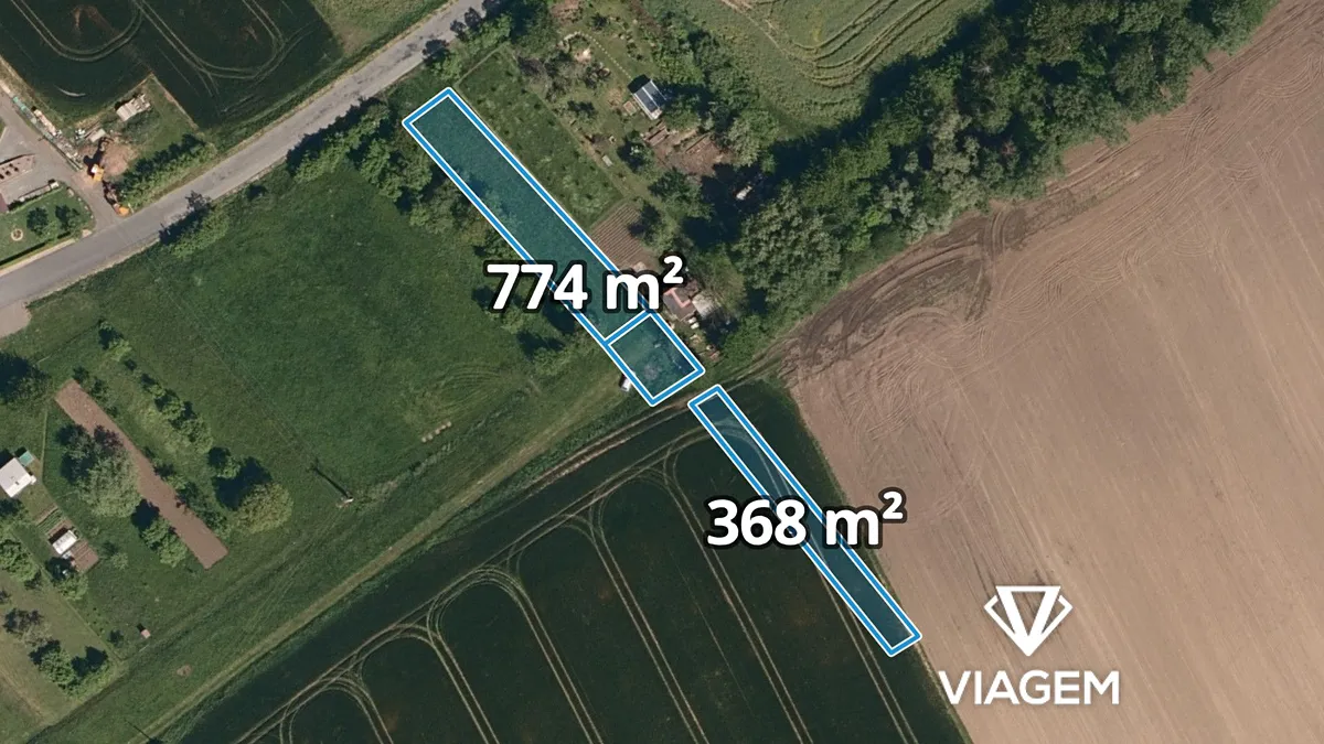 Prodej podílu 1/6 zahrady 190 m²