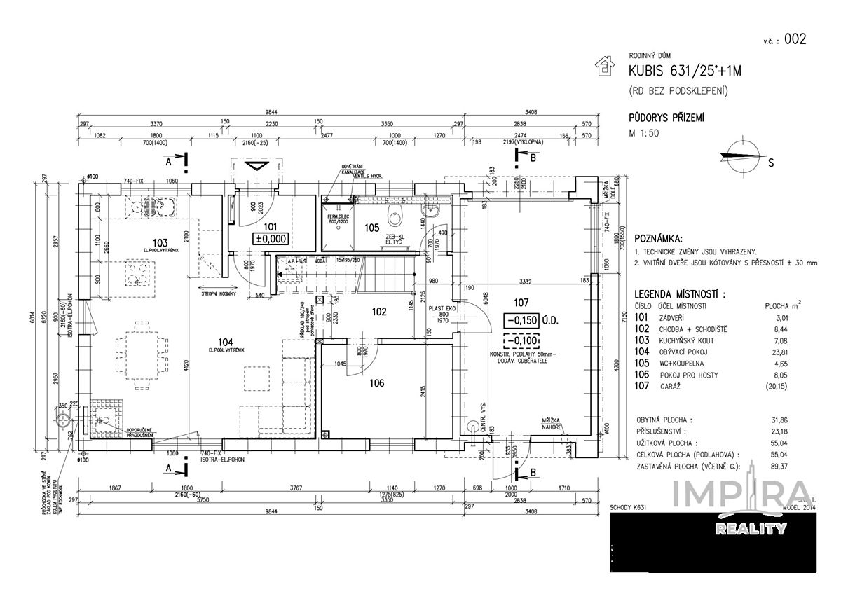 Prodej rodinného domu 110 m², pozemek 990 m² – fotografie 3