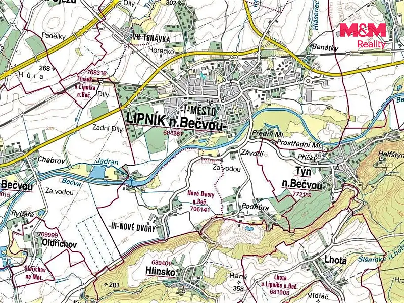 Prodej pozemku 2624 m², Lipník nad Bečvou – náhled fotky 2