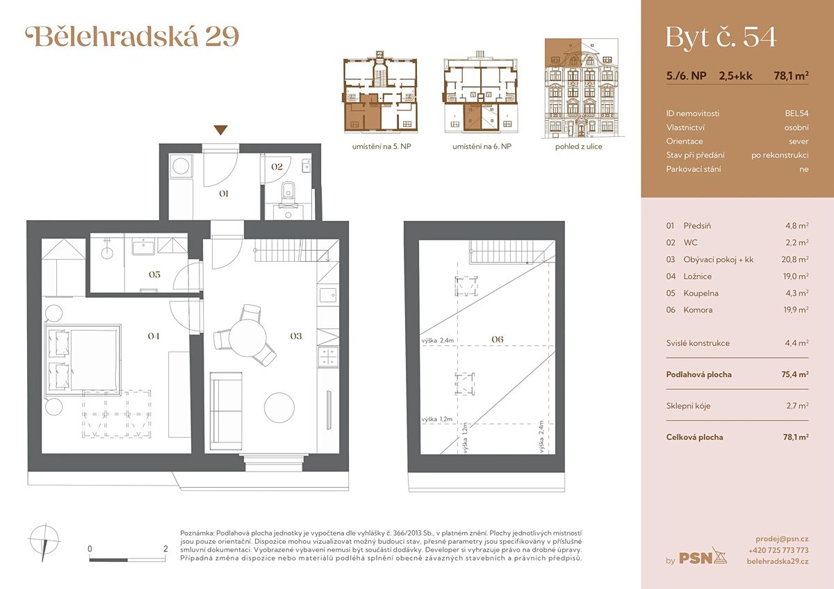 Prodej bytu atypický 71 m² – fotografie 2