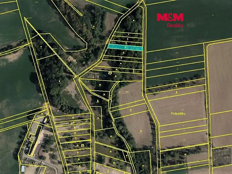 Prodej zahrady 649 m², Bařice-Velké Těšany – náhled fotky 1